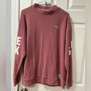 Victoria's Secret Women's Crewneck Jacket in Dusty Rose